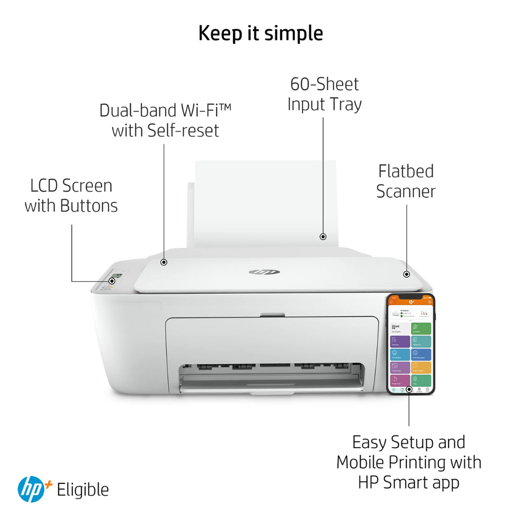 HP DESKJET 2710E WIRELESS PRINTER LEARN HOW TO SCAN YOUR DOCUMENTS, PRINT  AND SHARE ONLINE 