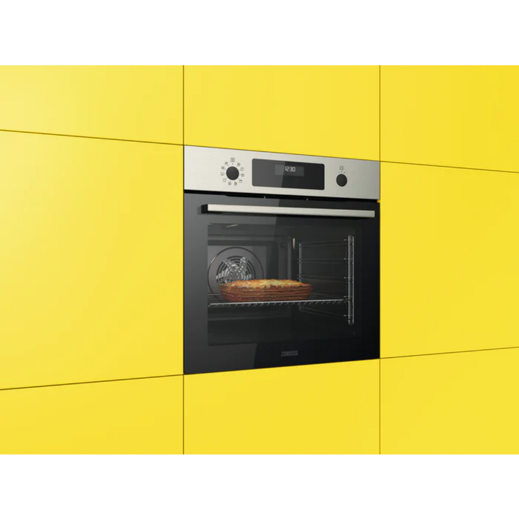 self cleaning oven zanussi