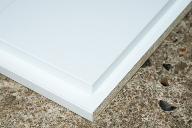 15mm Edged Panels White 2440 X 305mm  12"