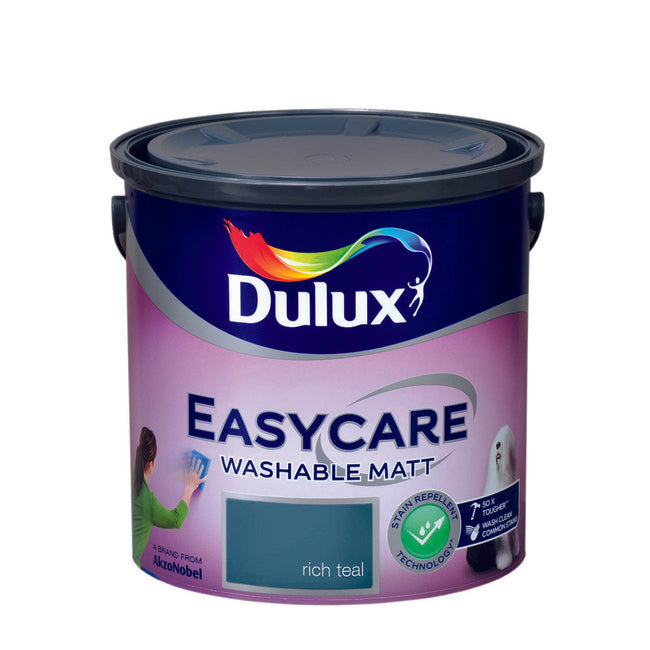 Dulux Easycare Matt Rich Teal 2.5L
